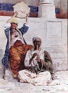 unknow artist Arab or Arabic people and life. Orientalism oil paintings  276 Germany oil painting art